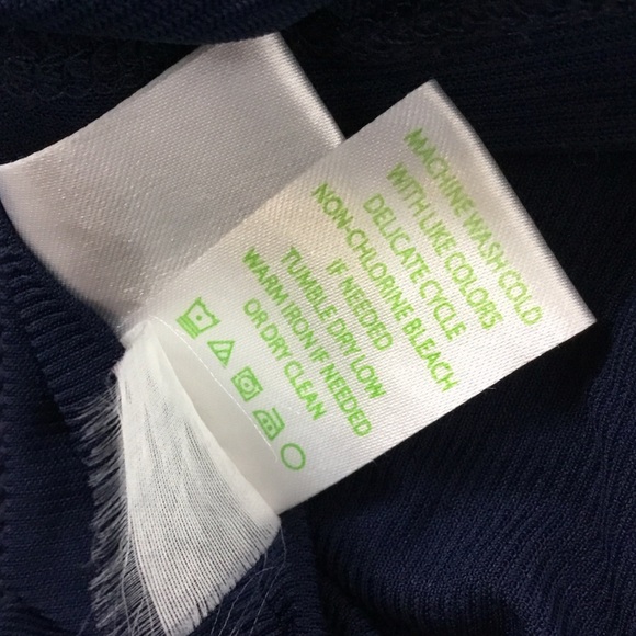 Lilly Pulitzer JANICE Shift Dress Navy / Coral Size M - Picture 9 of 11